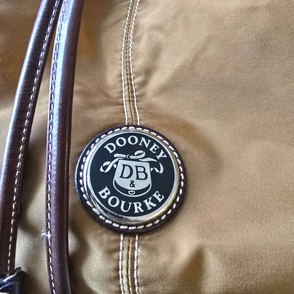 Dooney & Bourke Copper Wayfarer Drawstring Bucket Bag - Picture 8 of 8